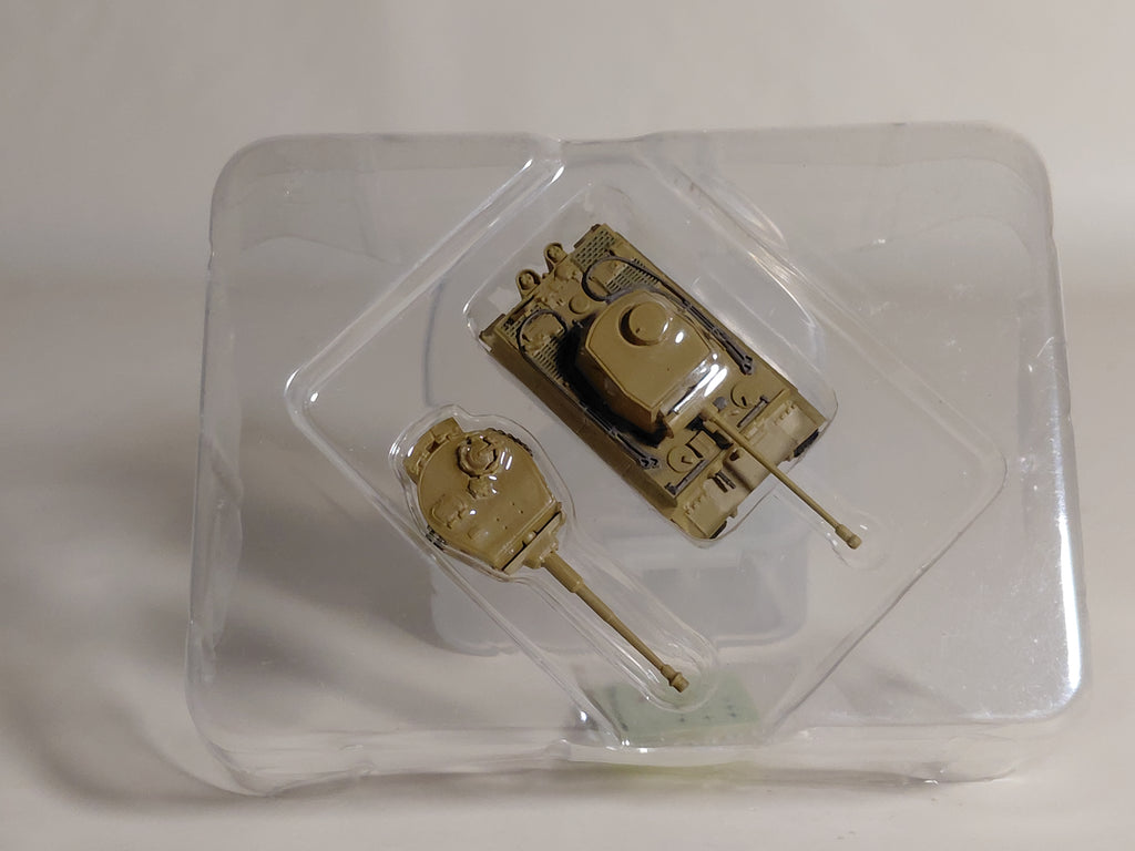 Popy 1/144 Projekt Panzer 00 Tiger I H2 German Tank gun mounted type Tank Desert Camouflage