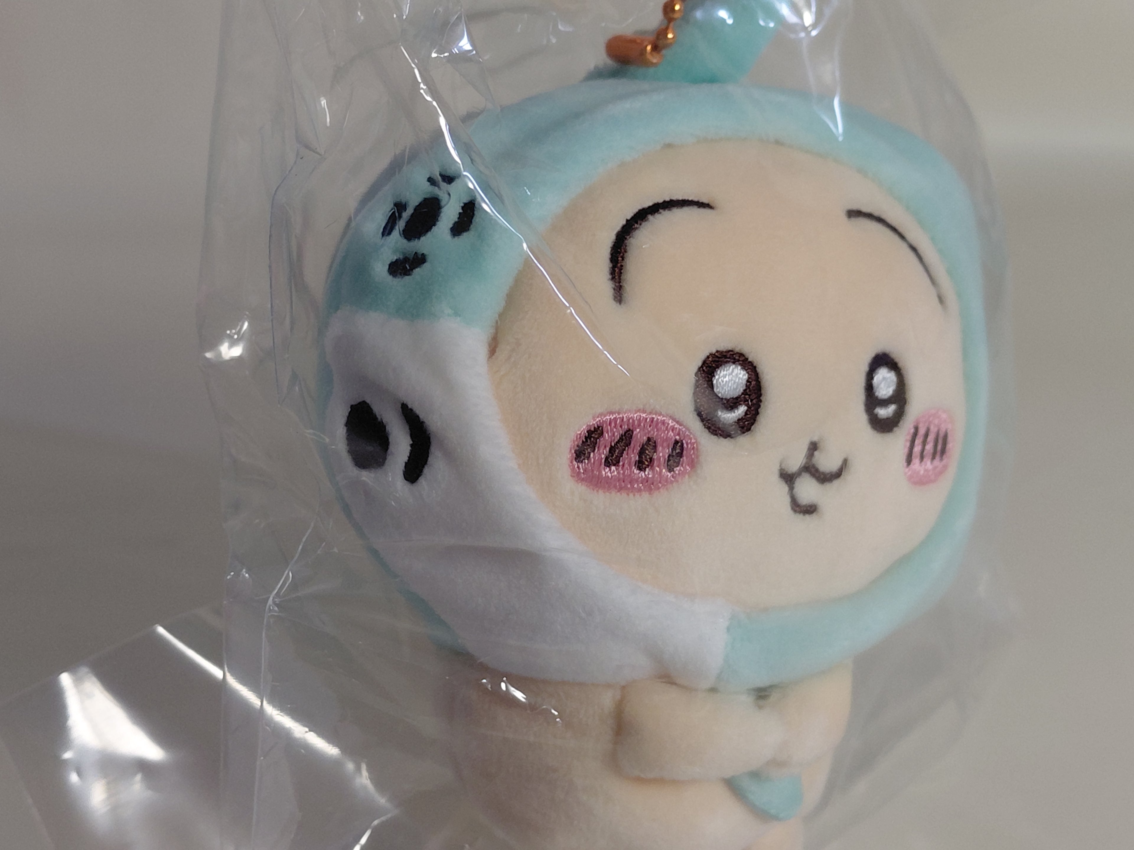 Chiikawa Plush Doll Keychain rabbit usagi Aquarium Sunfish