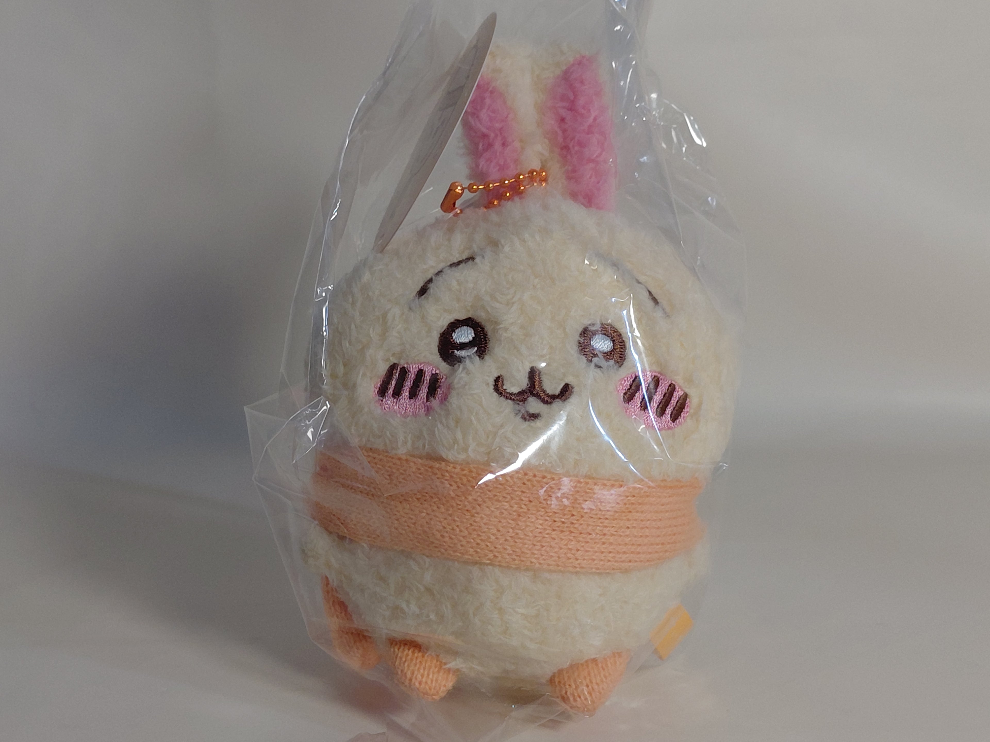Chiikawa Winter Scarf Charm (Usagi / Rabbit) Keychain
