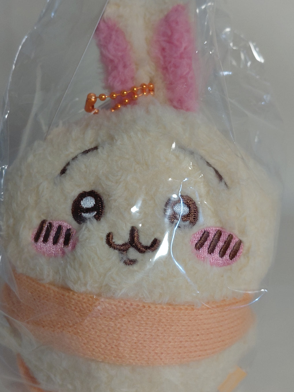 Chiikawa Winter Scarf Charm (Usagi / Rabbit) Keychain