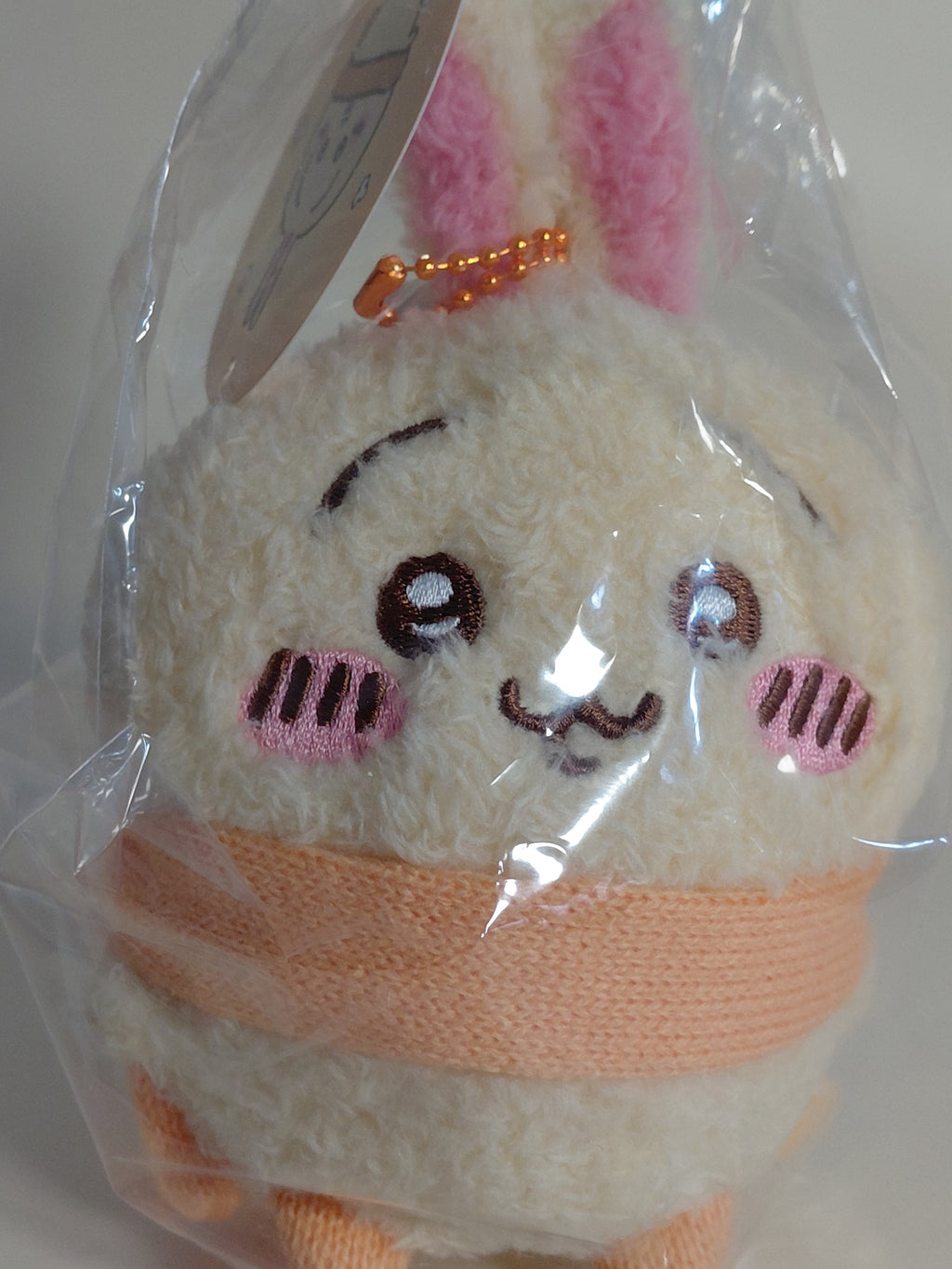 Chiikawa Winter Scarf Charm (Usagi / Rabbit) Keychain
