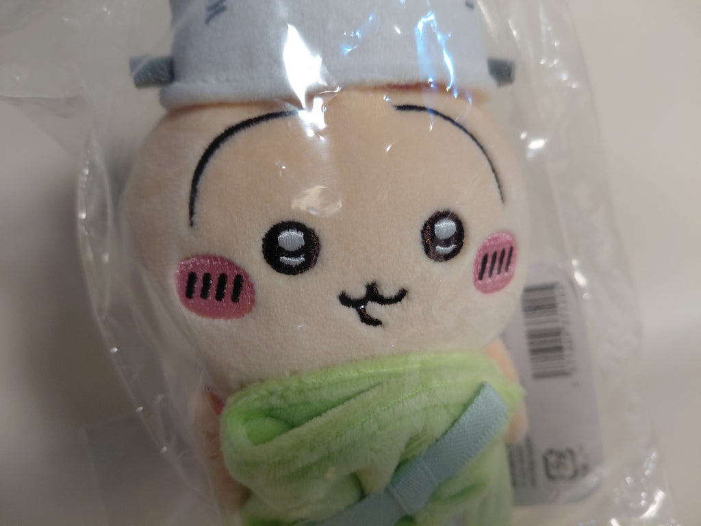 Chiikawa Monitor Plush Toy - Usagi : Hook-and-loop Watching from Your Desktop Participation Prize