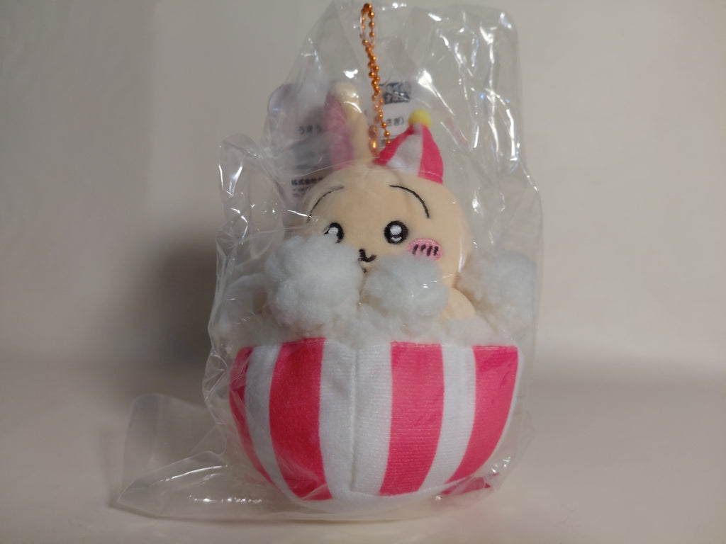 Japan Chiikawa Mascot Holder - Usagi : Chiikawa Land Popcorn