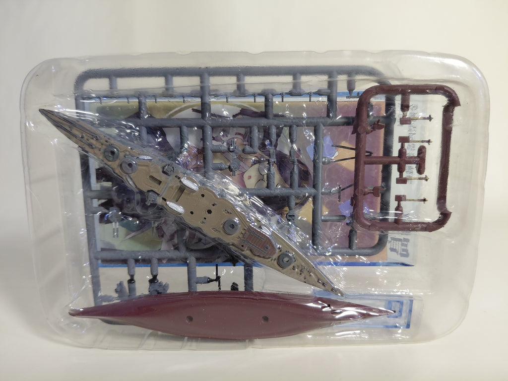 1/2000 Battleship Kirishima KanColle Model Vol.2 F-toys Includes 2 Clear Display Boards Full Hull Battleship Kongo-class No. 4