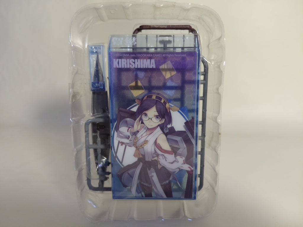 1/2000 Battleship Kirishima KanColle Model Vol.2 F-toys Includes 2 Clear Display Boards Full Hull Battleship Kongo-class No. 4