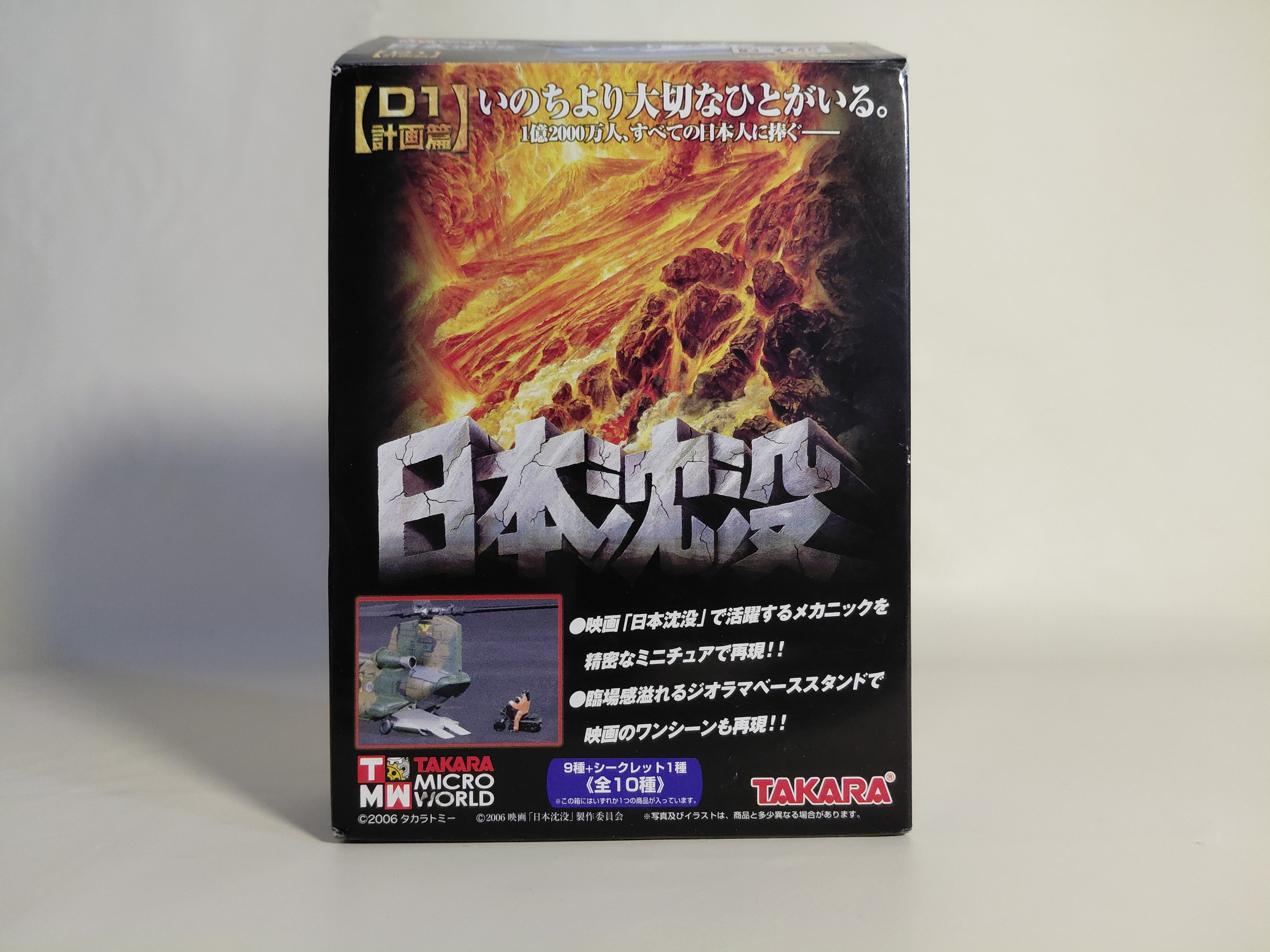 1/144 scale Shinkai 6500 secret model "Japan Sinks"