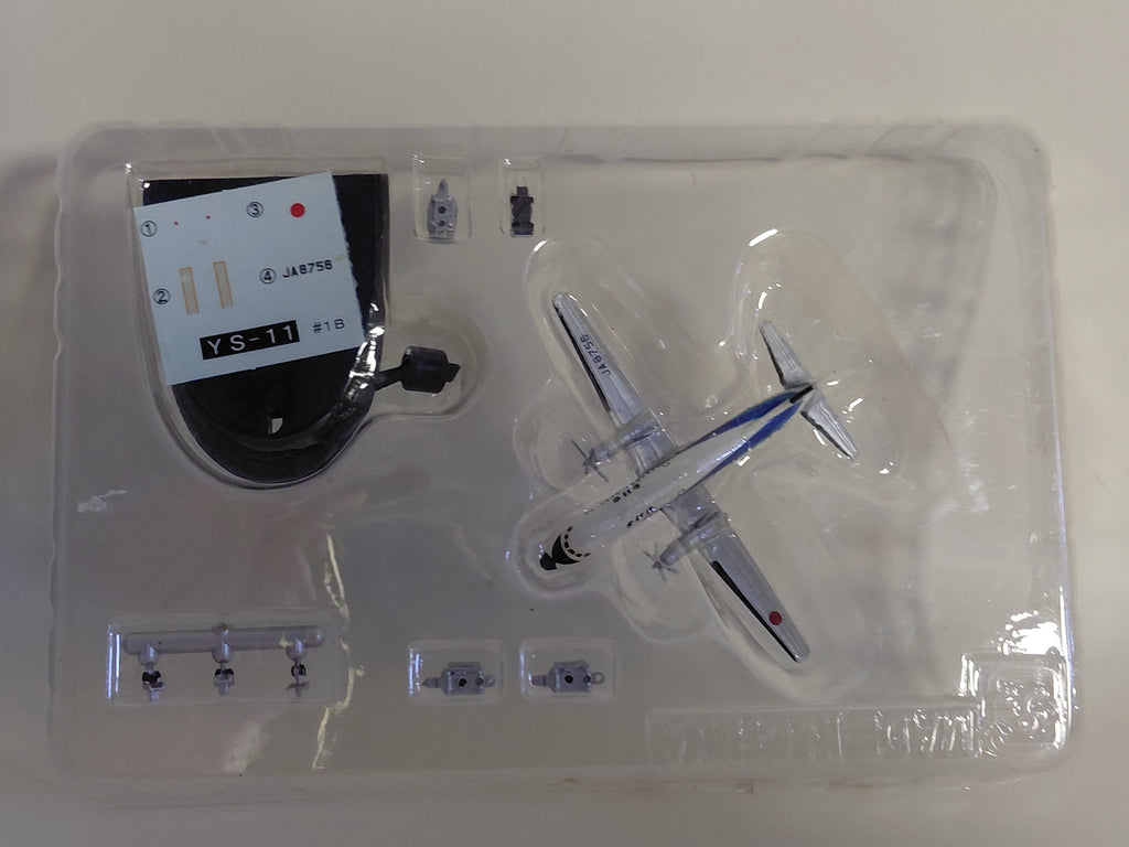 F-toys 1/500 ANA Wing Collection 2. YS-11 JA8756 Triton blue paint (#1B)