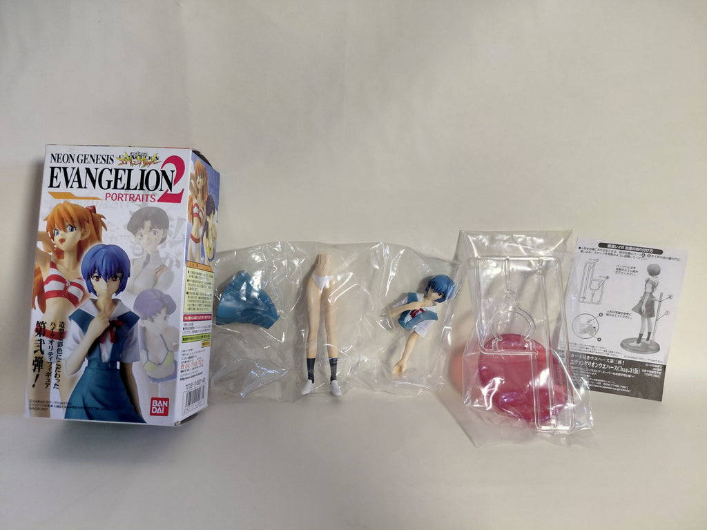 Rei Ayanami B EVANGELION PORTRAITS II Neon Genesis Evangelion Outer box opened, inner bag unopened