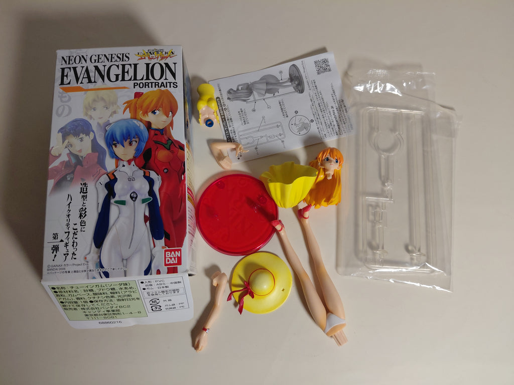 Neon Genesis Evangelion Bandai Portraits figure Asuka Langley Sohryu Dress