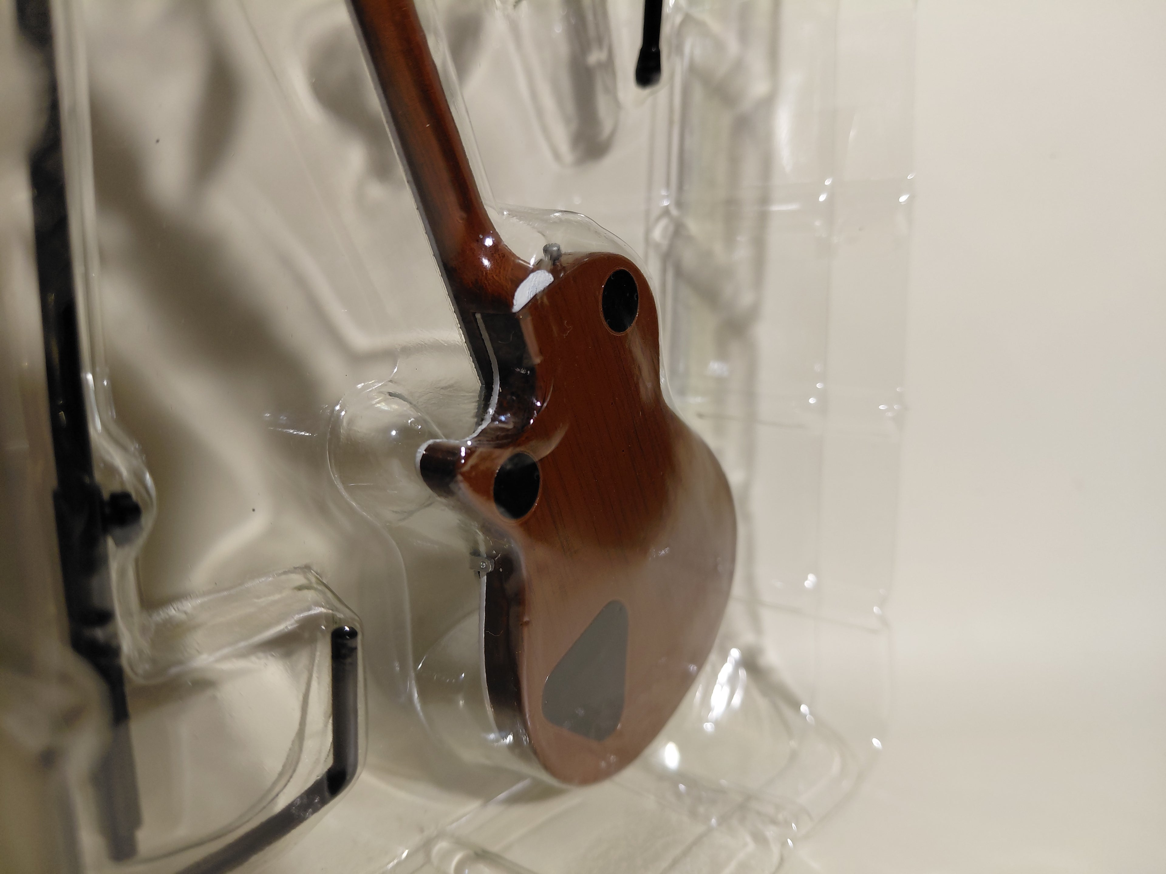 GRETSCH Guitar COLLECTION II Silver Jet Miniature Figure ~ 1/8 Scale Official Guitar Figure ☆Gretsch Guitar Collection ★George Harrison