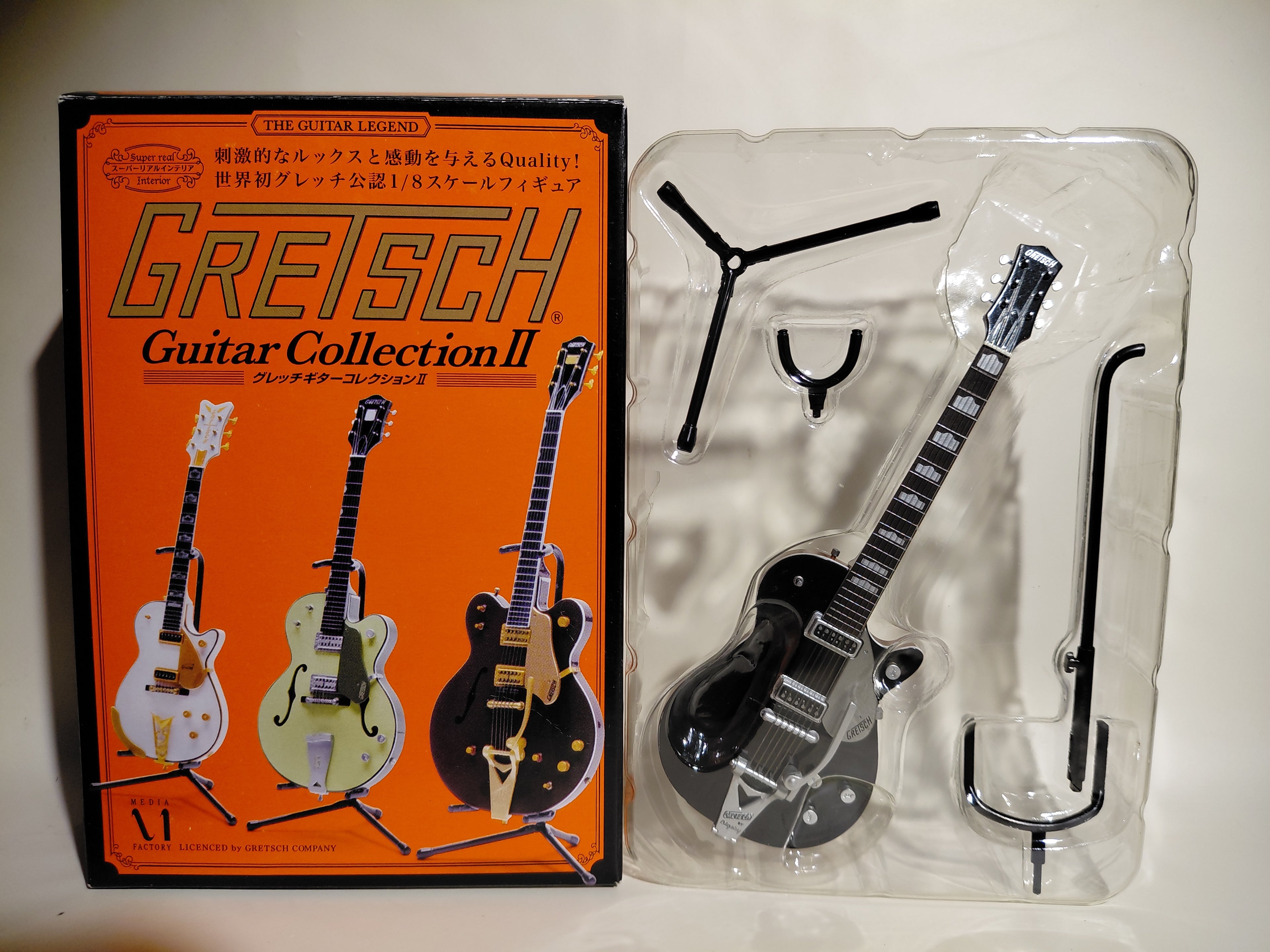 GRETSCH Duo Jet G6128TDS Duo Jet ~Gretsch Guitar Collection~ 1/8 Scale Official Guitar Figure ☆Gretsch Guitar Collection ★George Harrison