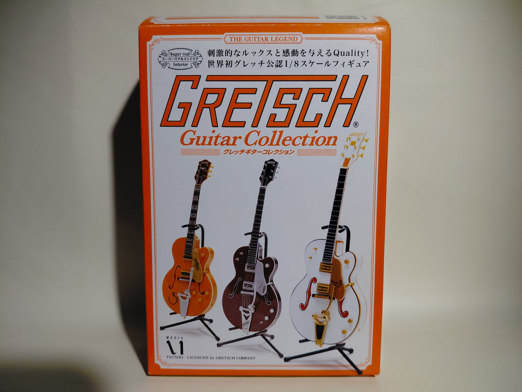Gretsch Guitar Collection Figure G6128T-1962 Duo Jet Miniature ~ 1/8 Scale Official Guitar Figure ☆Gretsch Guitar Collection ★George Harrison (Copy)