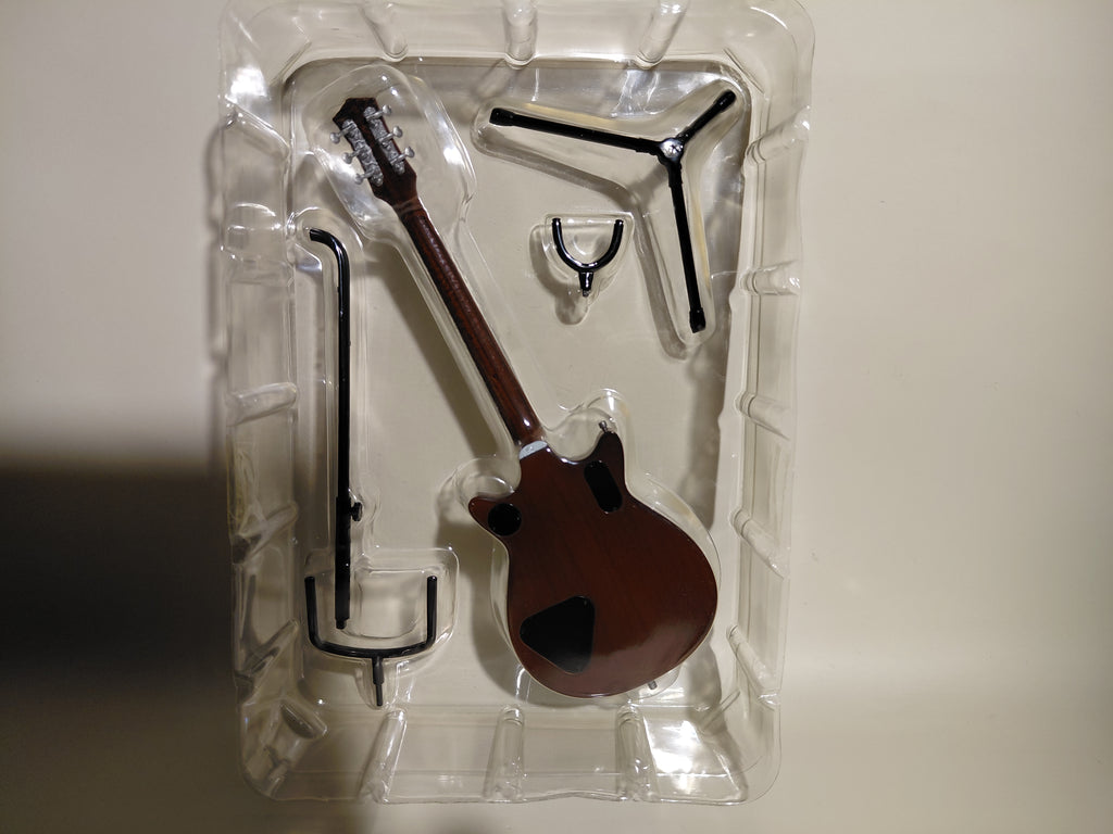 Gretsch Guitar Collection Figure G6128T-1962 Duo Jet Miniature ~ 1/8 Scale Official Guitar Figure ☆Gretsch Guitar Collection ★George Harrison (Copy)