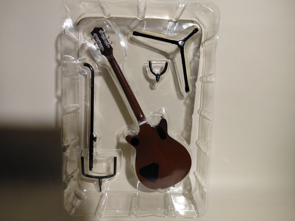 Gretsch Guitar Collection Figure G6128T-1962 Duo Jet Miniature ~ 1/8 Scale Official Guitar Figure ☆Gretsch Guitar Collection ★George Harrison (Copy)