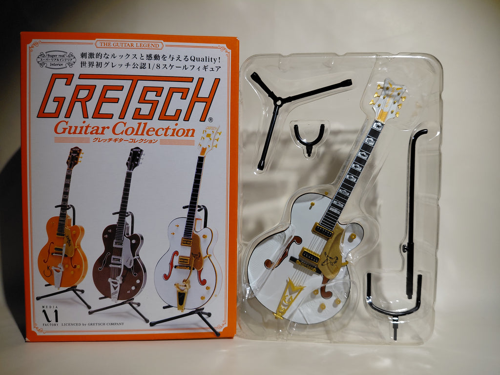 GRETSCH White Falcon ~1/8 Scale Official Guitar Figure ☆Gretsch Guitar Collection ★George Harrison