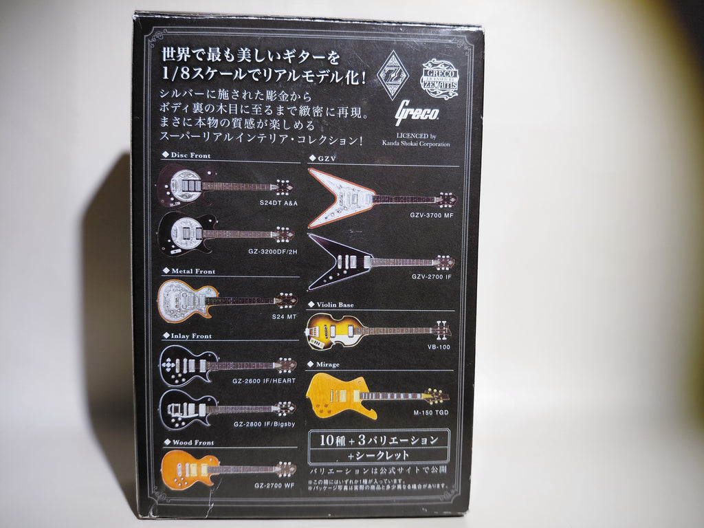 ZEMAITIS Disc Front S24DT MM ~THE GUITAR LEGEND by Zemaitis & Greco~ 1/8 Scale Official Guitar Figure ★Tomoyasu Hotei ★Ron Wood ☆Guitar Figure ☆Miniature