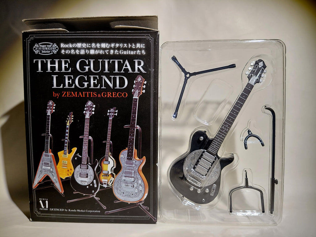 ZEMAITIS Disc Front S24DT MM ~THE GUITAR LEGEND by Zemaitis & Greco~ 1/8 Scale Official Guitar Figure ★Tomoyasu Hotei ★Ron Wood ☆Guitar Figure ☆Miniature