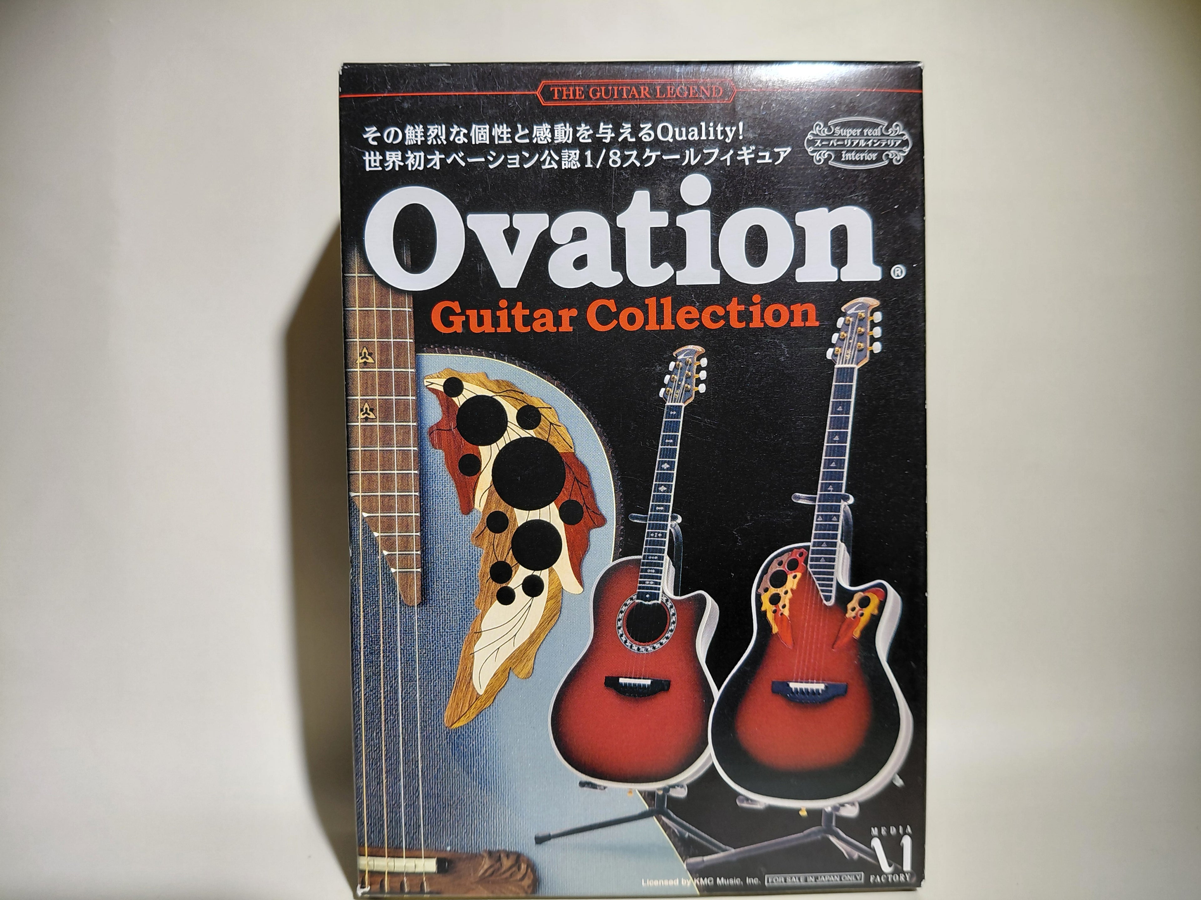 Ovation Guitar Collection - Custom Elite C2078LX-BCB  scale 1/8 Media Factory