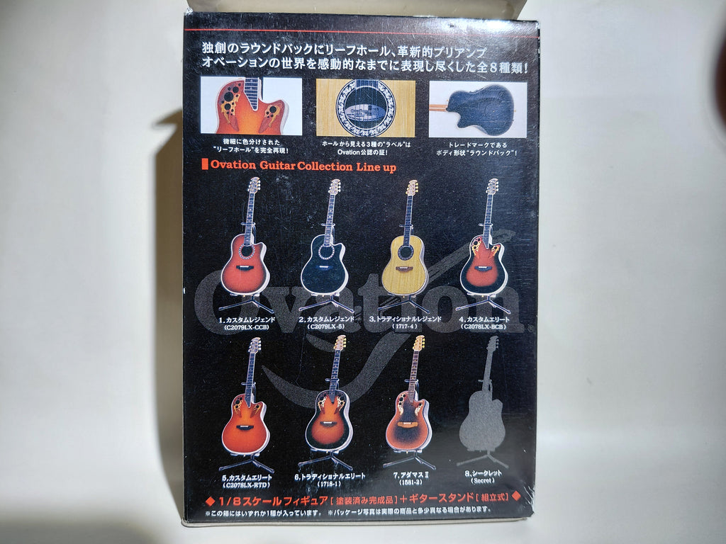 Ovation Guitar Collection - Custom Elite C2078LX-RTD scale 1/8 Media Factory