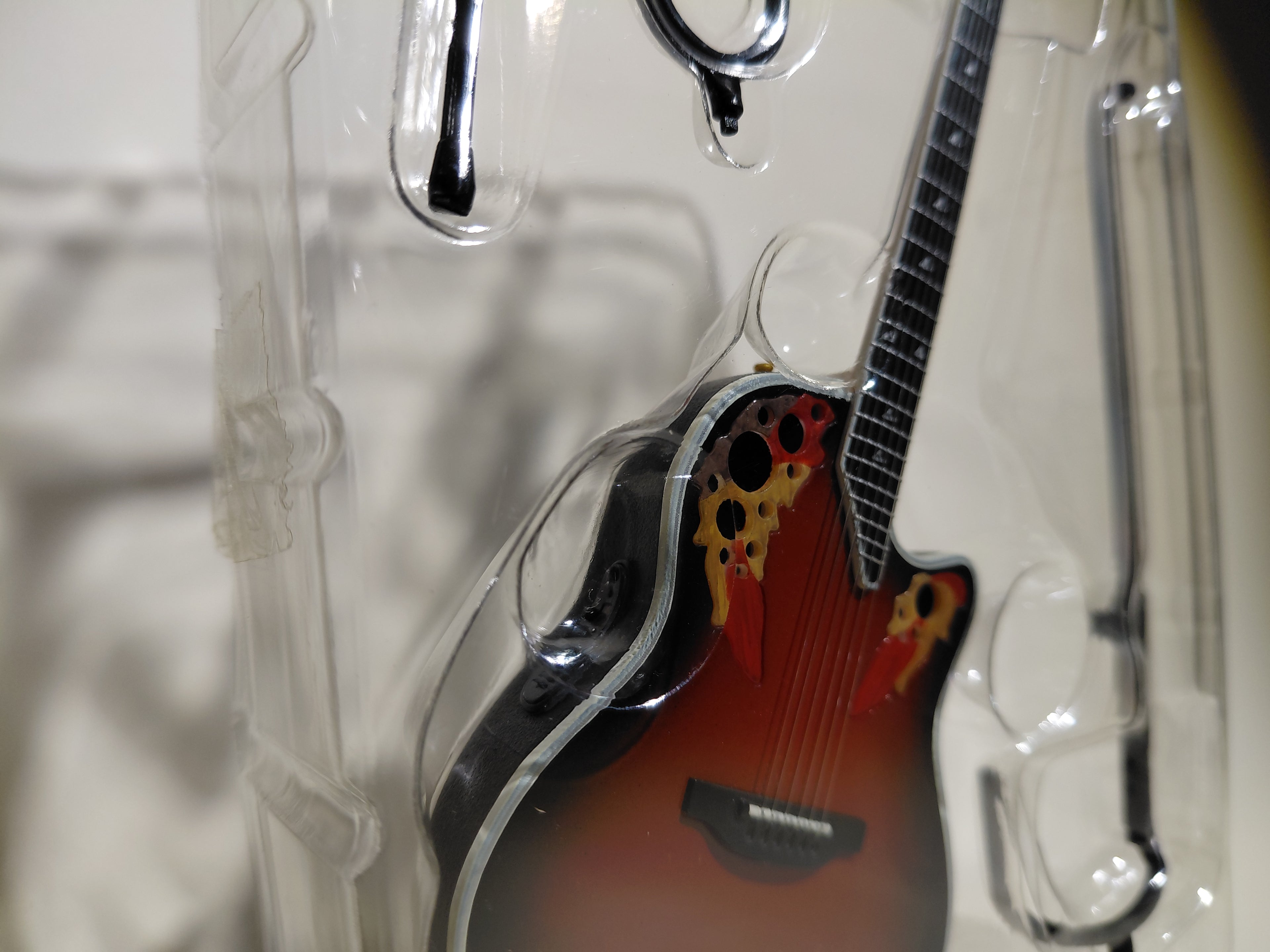 Ovation Guitar Collection - Custom Elite C2078LX-BCB  scale 1/8 Media Factory