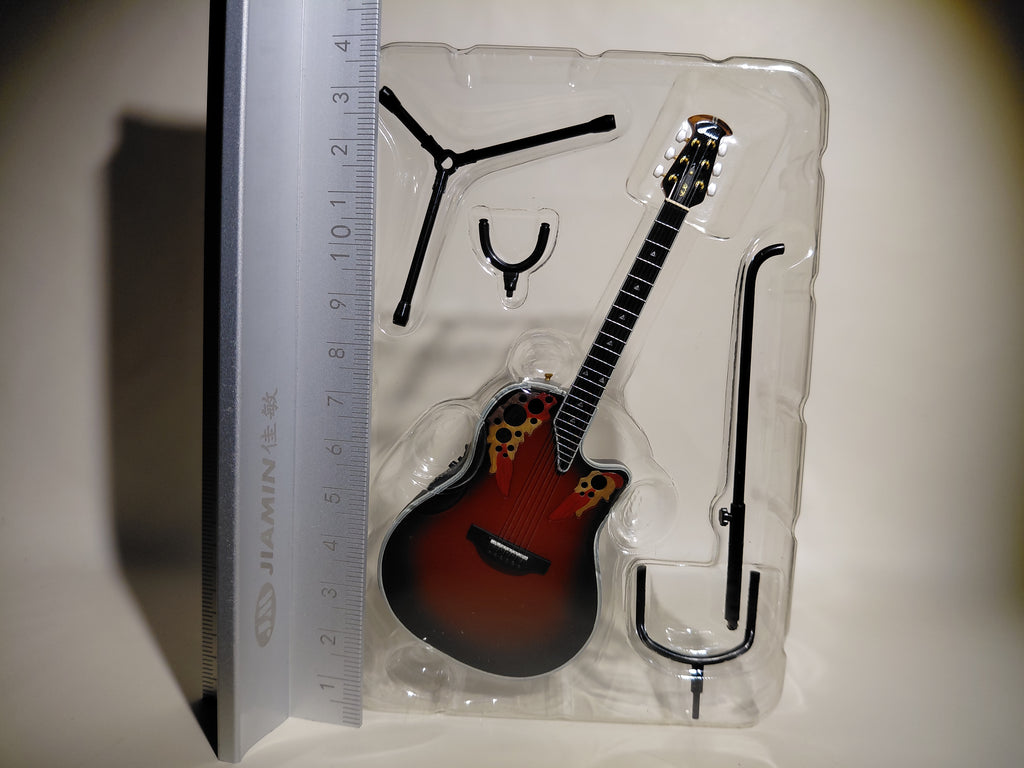 Ovation Guitar Collection - Custom Elite C2078LX-BCB  scale 1/8 Media Factory