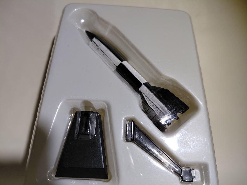 Takara 1/144 World's Masterpiece Aircraft - A-4 V2 Rocket Black and White Checker Secret Weapon