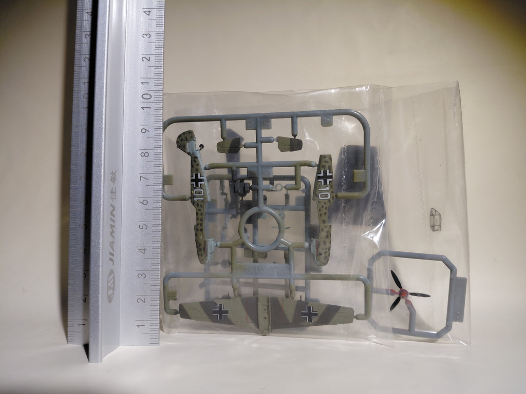 Takara 1/144 World's Masterpiece Aircraft - Messerschmitt Bf109T-2, Johannes Lambich's aircraft