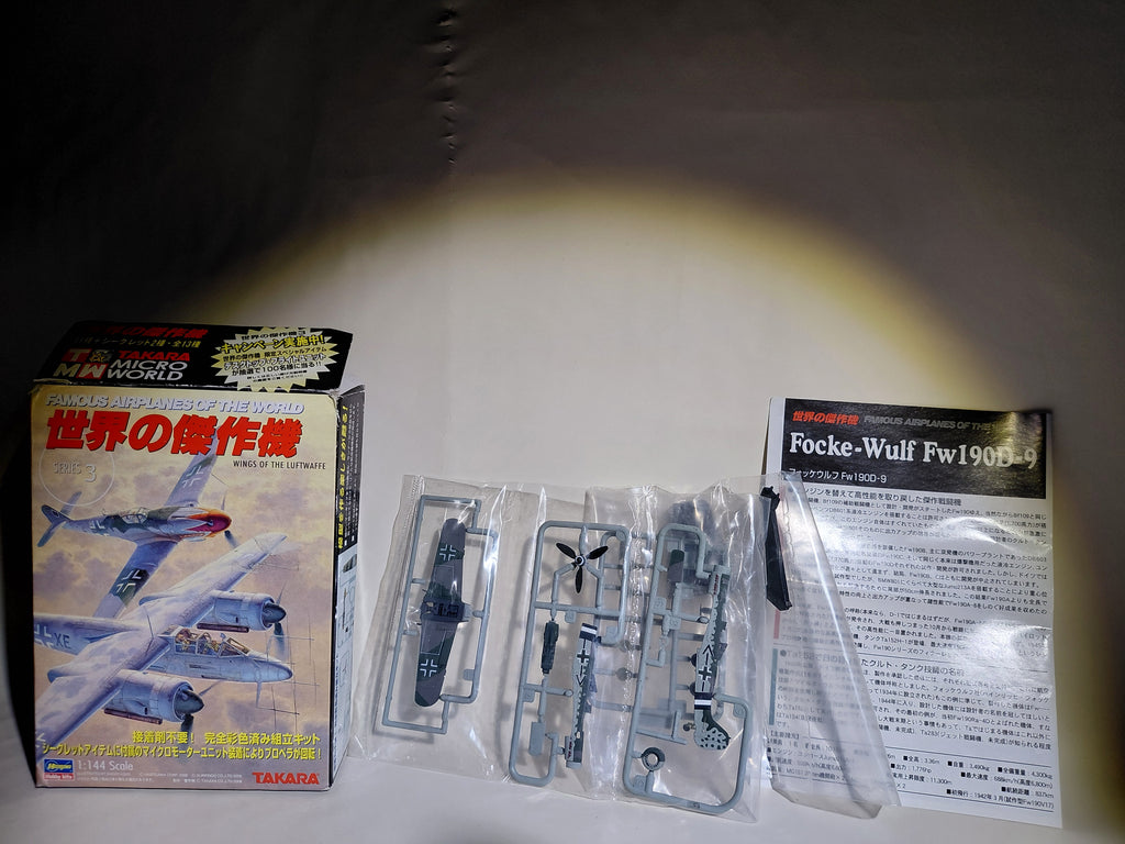 Takara 1/144 World's Masterpiece Aircraft - Masterpiece Aircraft Series 3: Focke-Wulf FW190D-9, Lieutenant Colonel Gerhard Michalski's aircraft