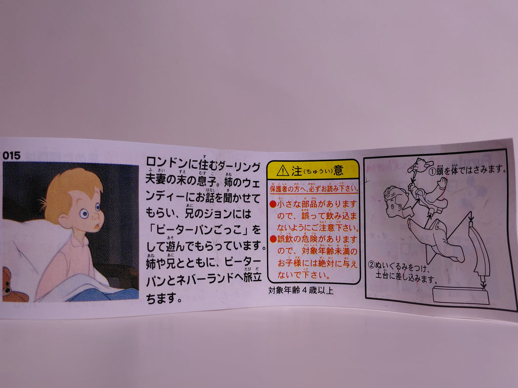 Miniature Disney Choco Party Series 1 Furuta #015 Peter Pan - Michael
