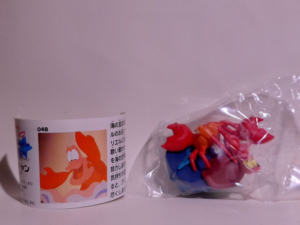 Miniature Disney Choco Party Series 2 Furuta #048  The Little Mermaid - Sebastian The Crab