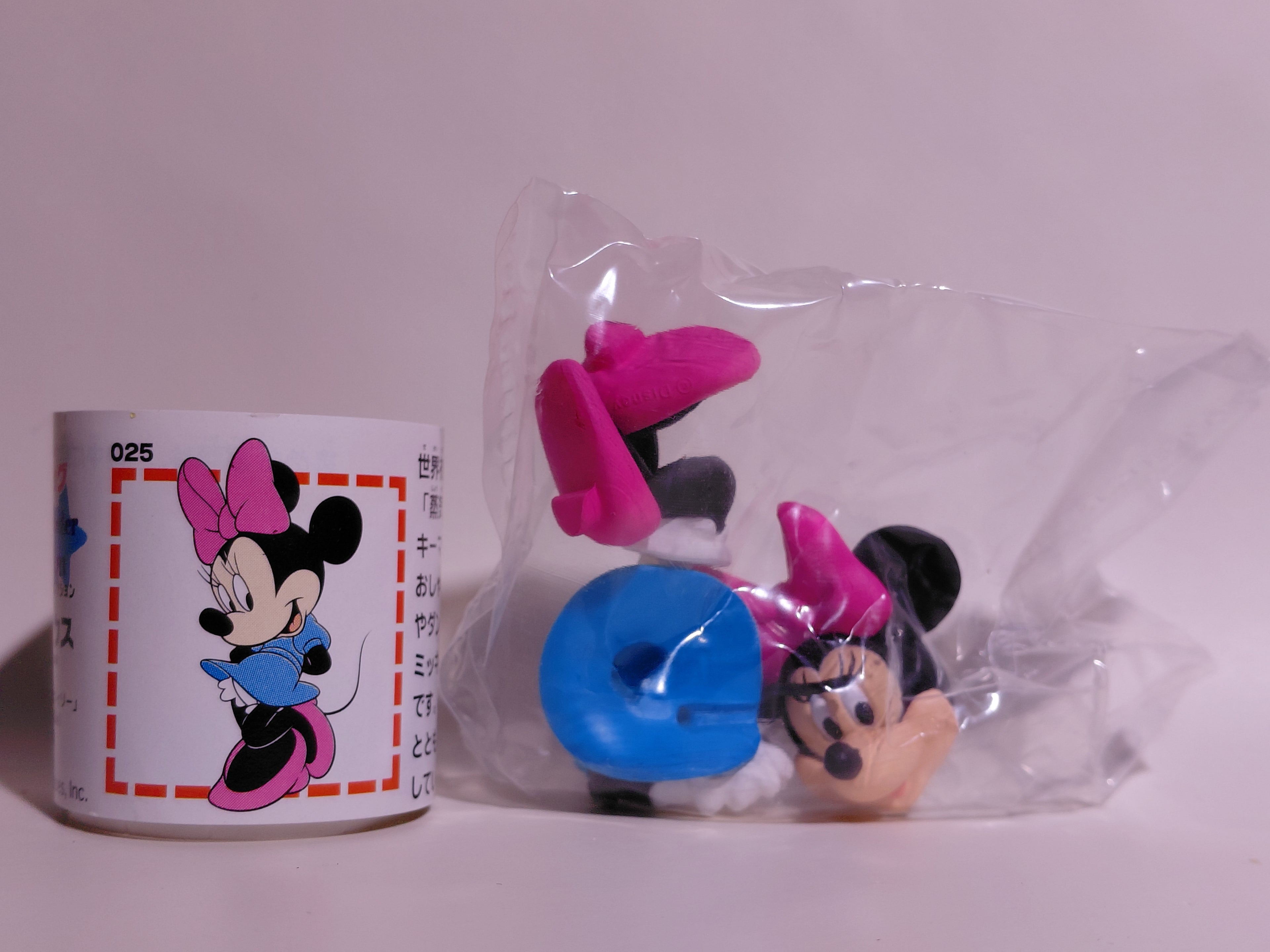 Miniature Disney Choco Party Series 2 Furuta #025 Minnie Mickey Mouse