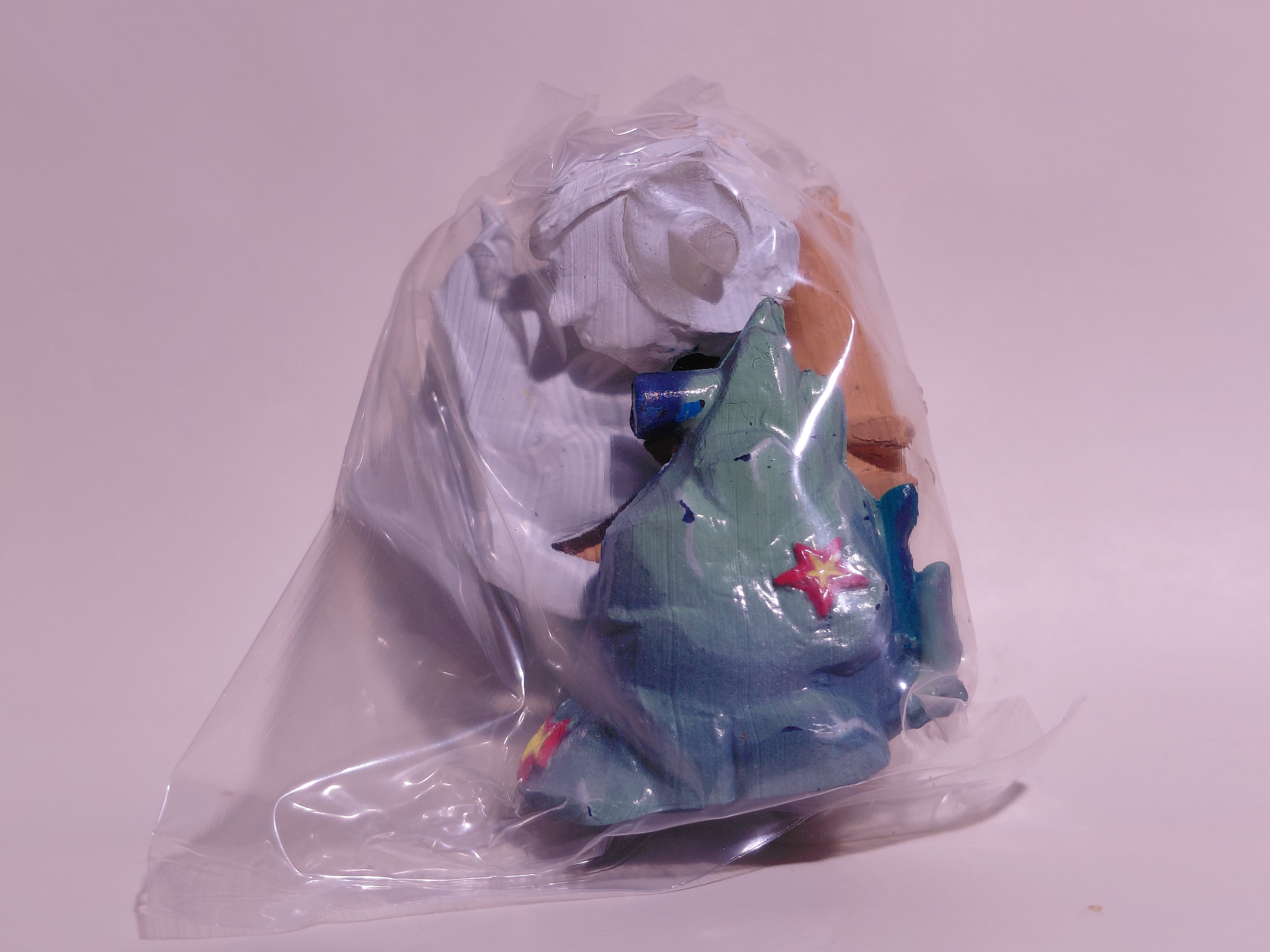 Miniature Disney Choco Party Series 2 Furuta #046 Disney The Little Mermaid - King Triton