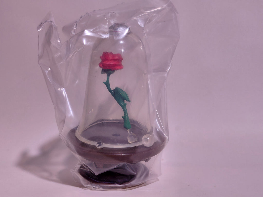 Miniature Disney Choco Party Tomy #S03 Secret Item Beauty & The Beast Enchanted Rose