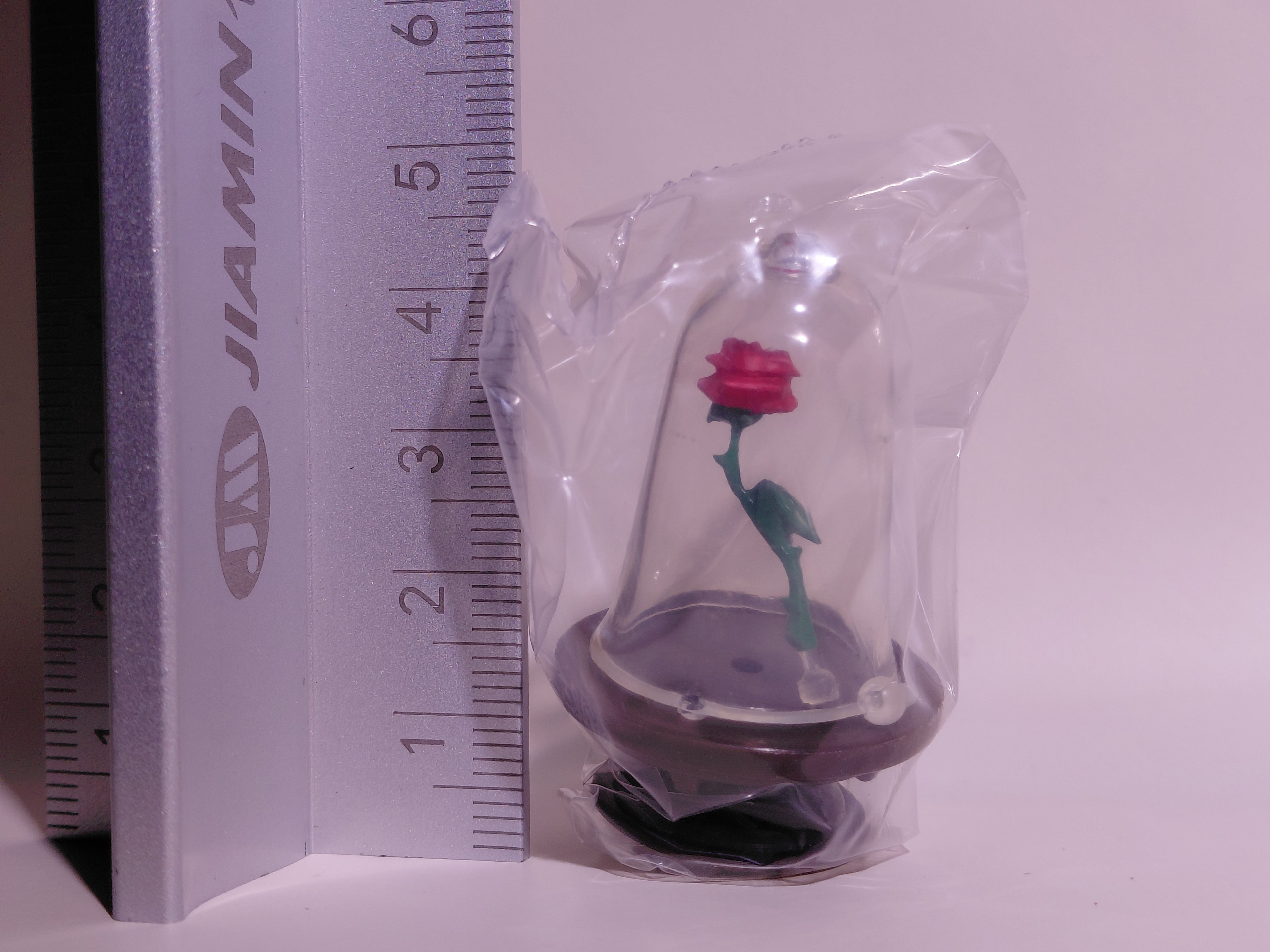 Miniature Disney Choco Party Tomy #S03 Secret Item Beauty & The Beast Enchanted Rose