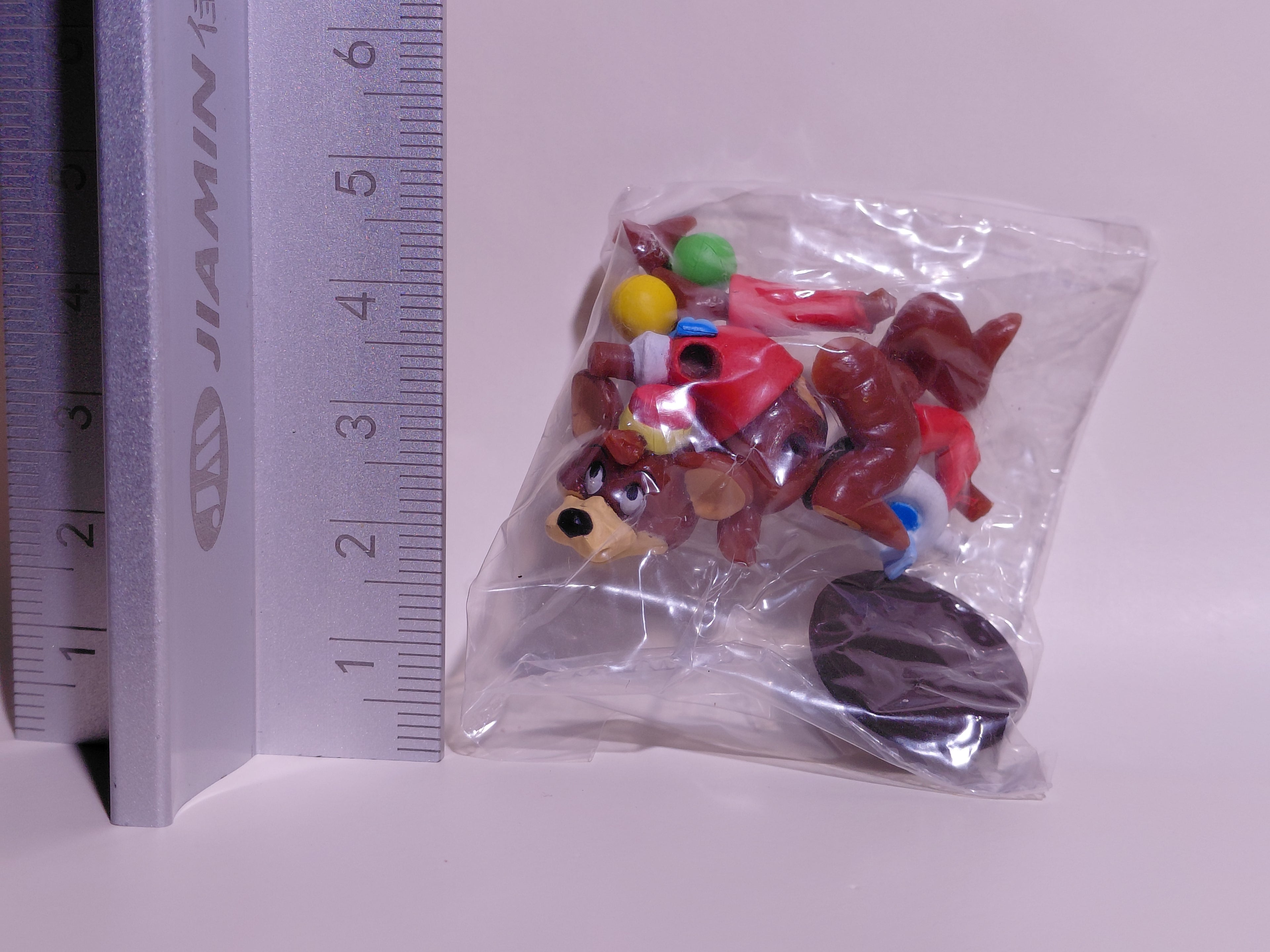 Miniature Disney Choco Party Tomy #54 Disney Little Bear Story Fun and Fancy Bongo Figure