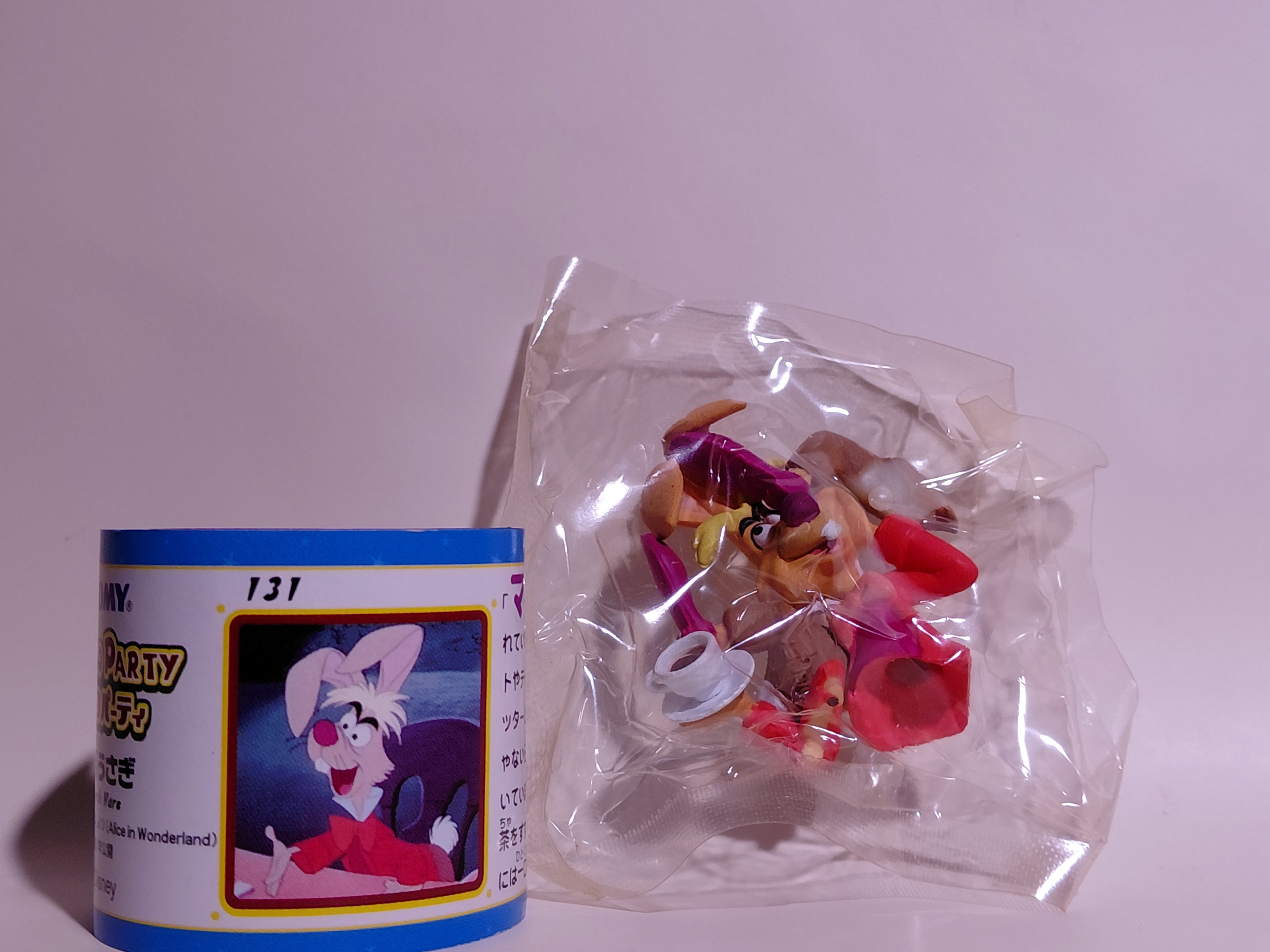 Miniature Disney Choco Party Tomy #131 March Hare ☆ Alice in Wonderland ☆ Disney