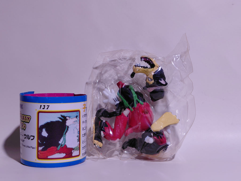 Miniature Disney Choco Party Tomy #137 Big Bad Wolf  "The Three Little Pigs"