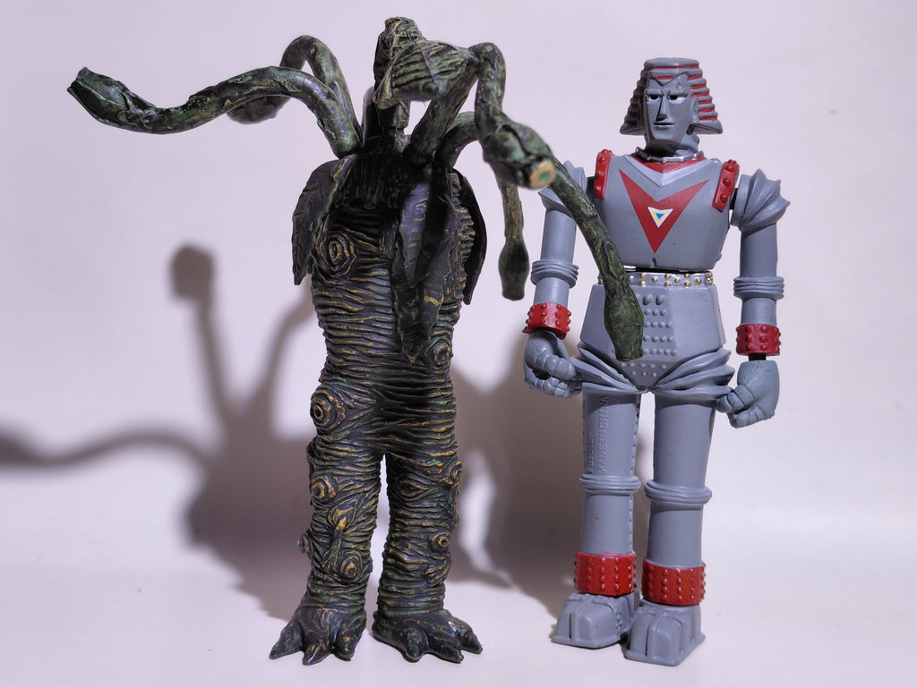 Furuta Johnny Sokko and His Flying Robot Figure Giant Robo vs Space Plant Satan Rose