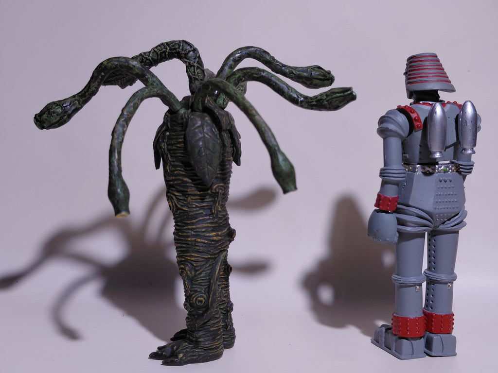 Furuta Johnny Sokko and His Flying Robot Figure Giant Robo vs Space Plant Satan Rose
