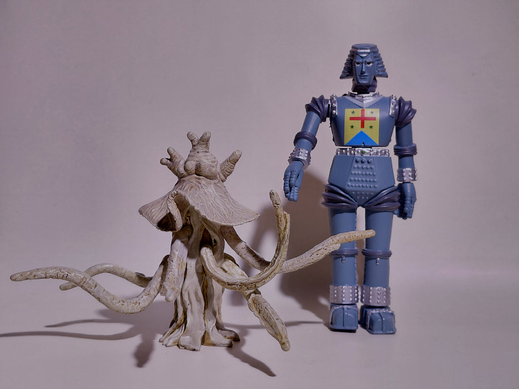 Furuta Johnny Sokko and His Flying Robot Figure Calamity x Electric Monster Sparky