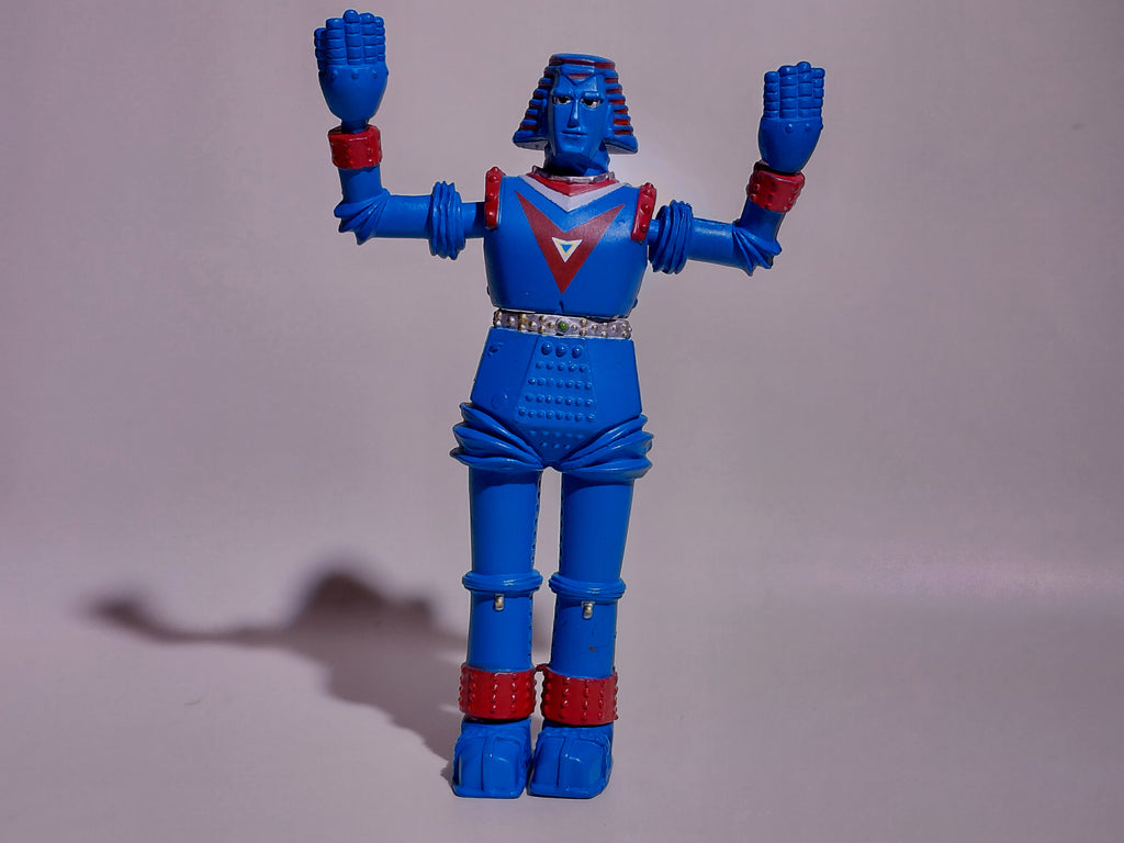 Furuta Johnny Sokko and His Flying Robot Figure Giant Robo Late Color vs Iron JAW