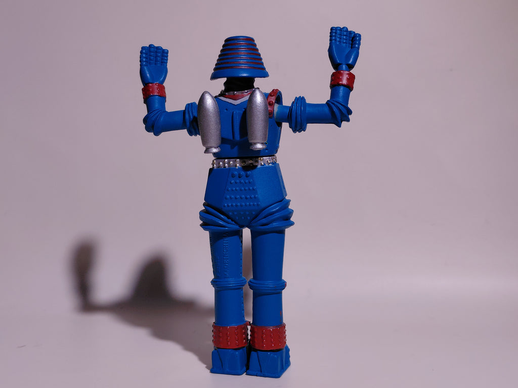 Furuta Johnny Sokko and His Flying Robot Figure Giant Robo Late Color vs Iron JAW