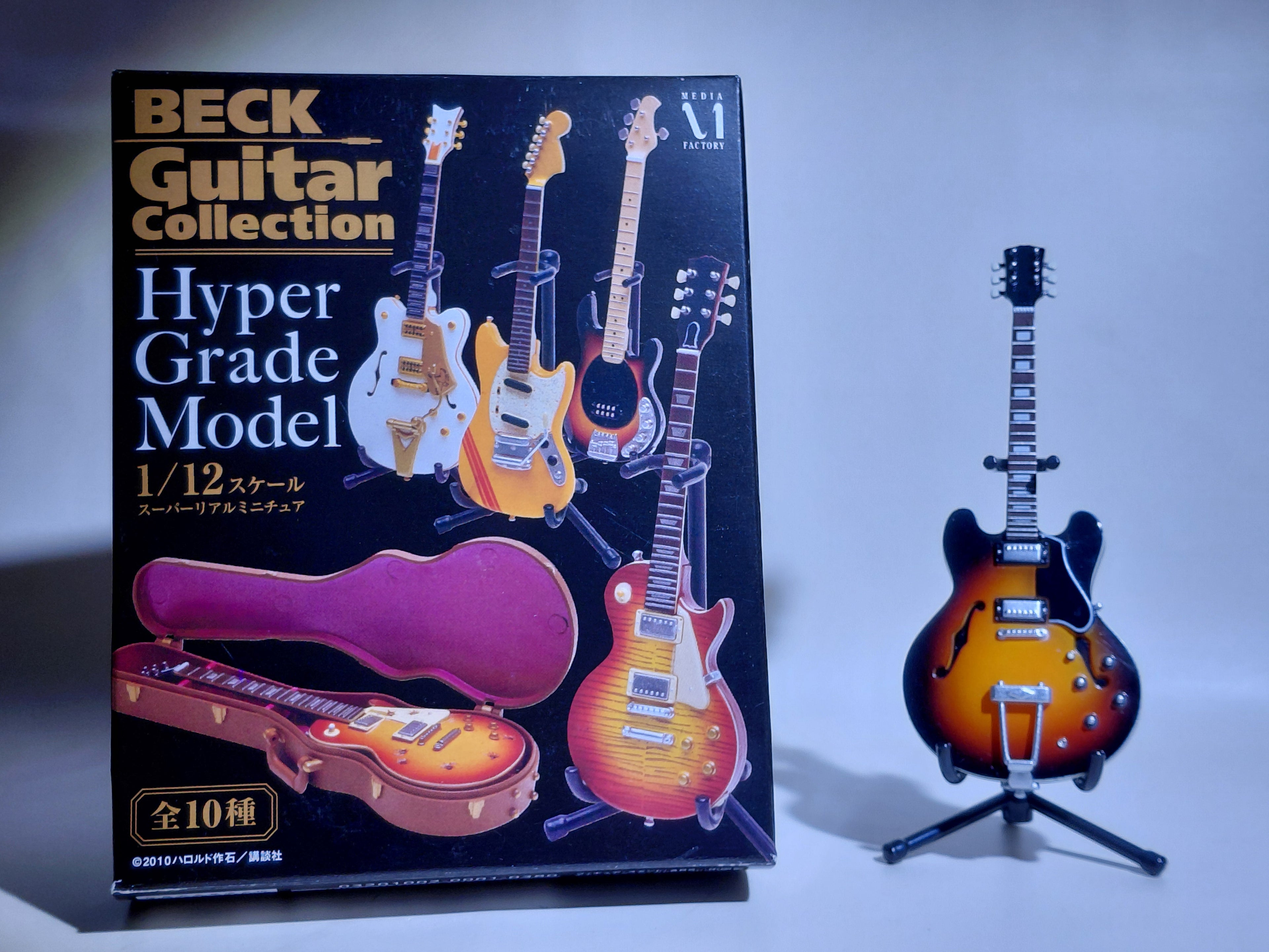 BECK Guitar Collection SG Type Figure Includes guitar and stand