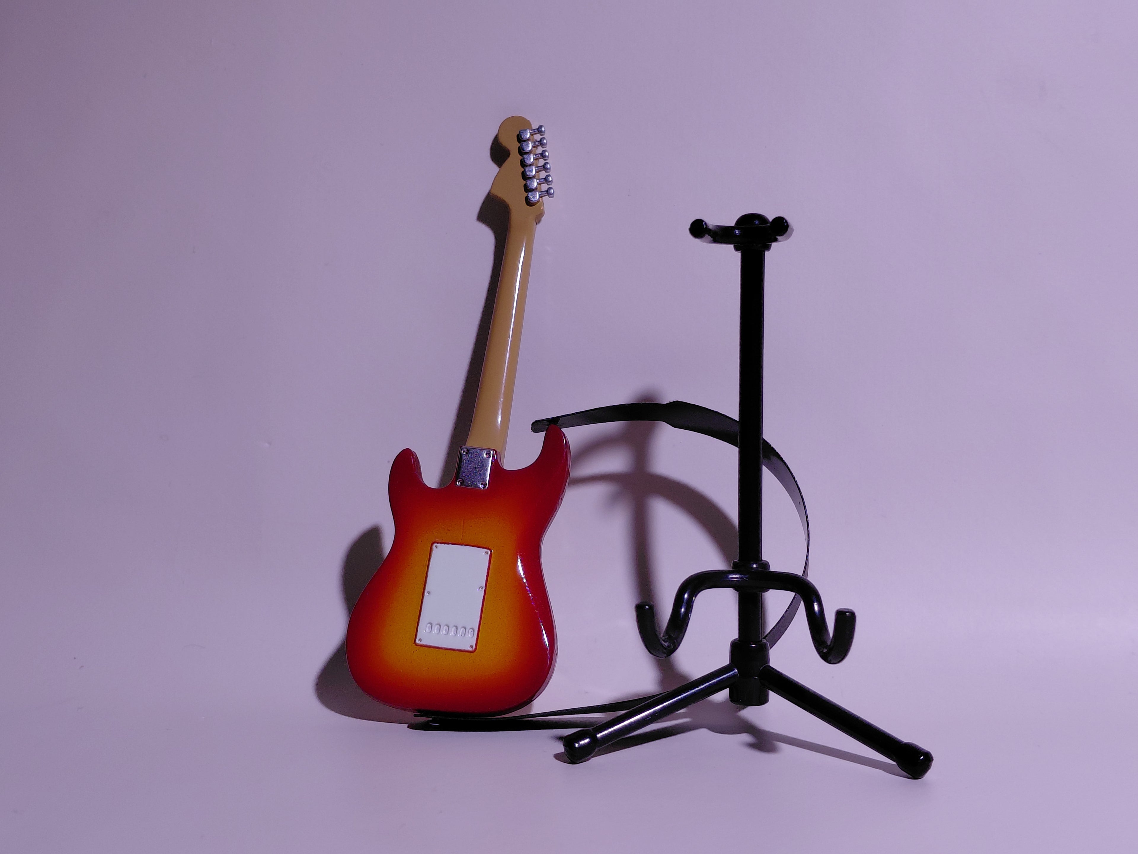 Stratocaster Type B [Hyodo Model] 5th-⑥ ★BECK Guitar Collection - Acoustic Guitar Special - ★Guitar Miniature ★Guitar Figure ★1/12 Scale ★Fender ★Stratocaster