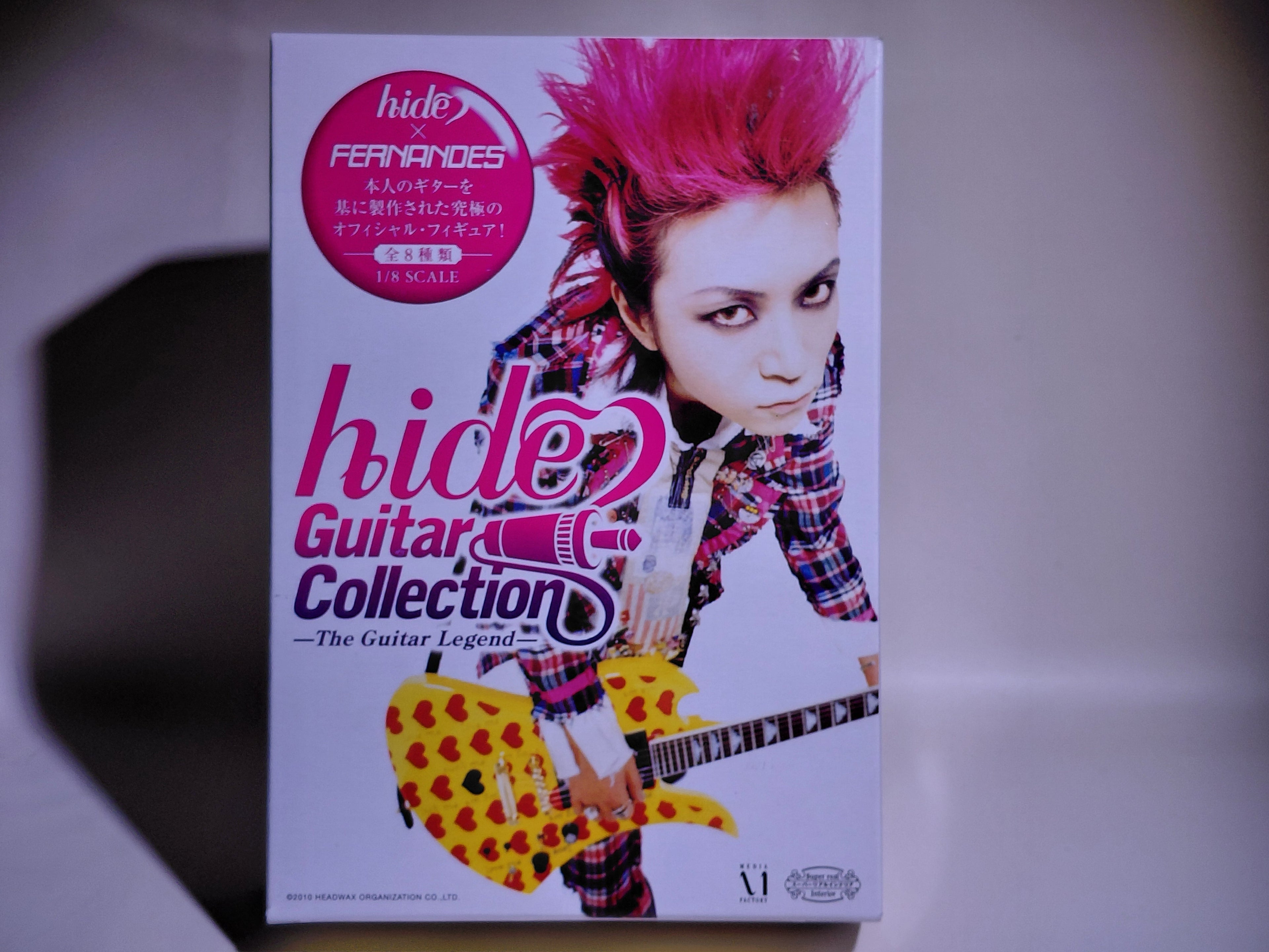 Burny MG-CS "Cherry Sunburst" ~hide Guitar Collection~ 1/8 Scale Official Guitar Figure ☆hide Guitar Collection ☆hide Figure FERNANDES