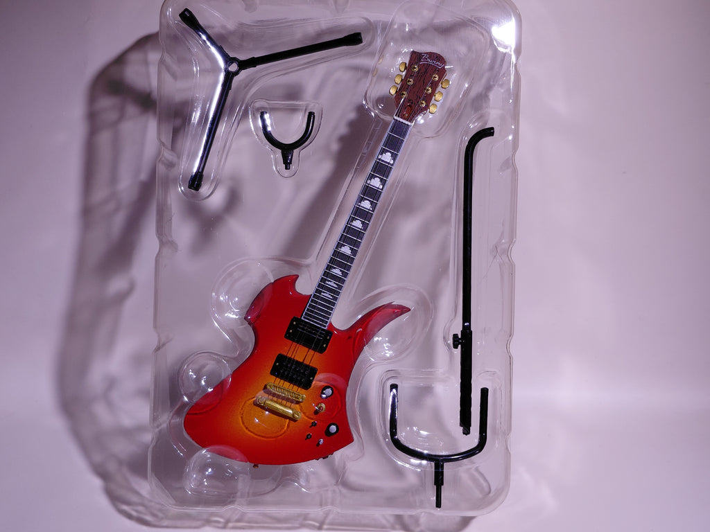 Burny MG-CS "Cherry Sunburst" ~hide Guitar Collection~ 1/8 Scale Official Guitar Figure ☆hide Guitar Collection ☆hide Figure FERNANDES