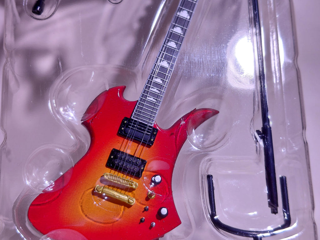 Burny MG-CS "Cherry Sunburst" ~hide Guitar Collection~ 1/8 Scale Official Guitar Figure ☆hide Guitar Collection ☆hide Figure FERNANDES