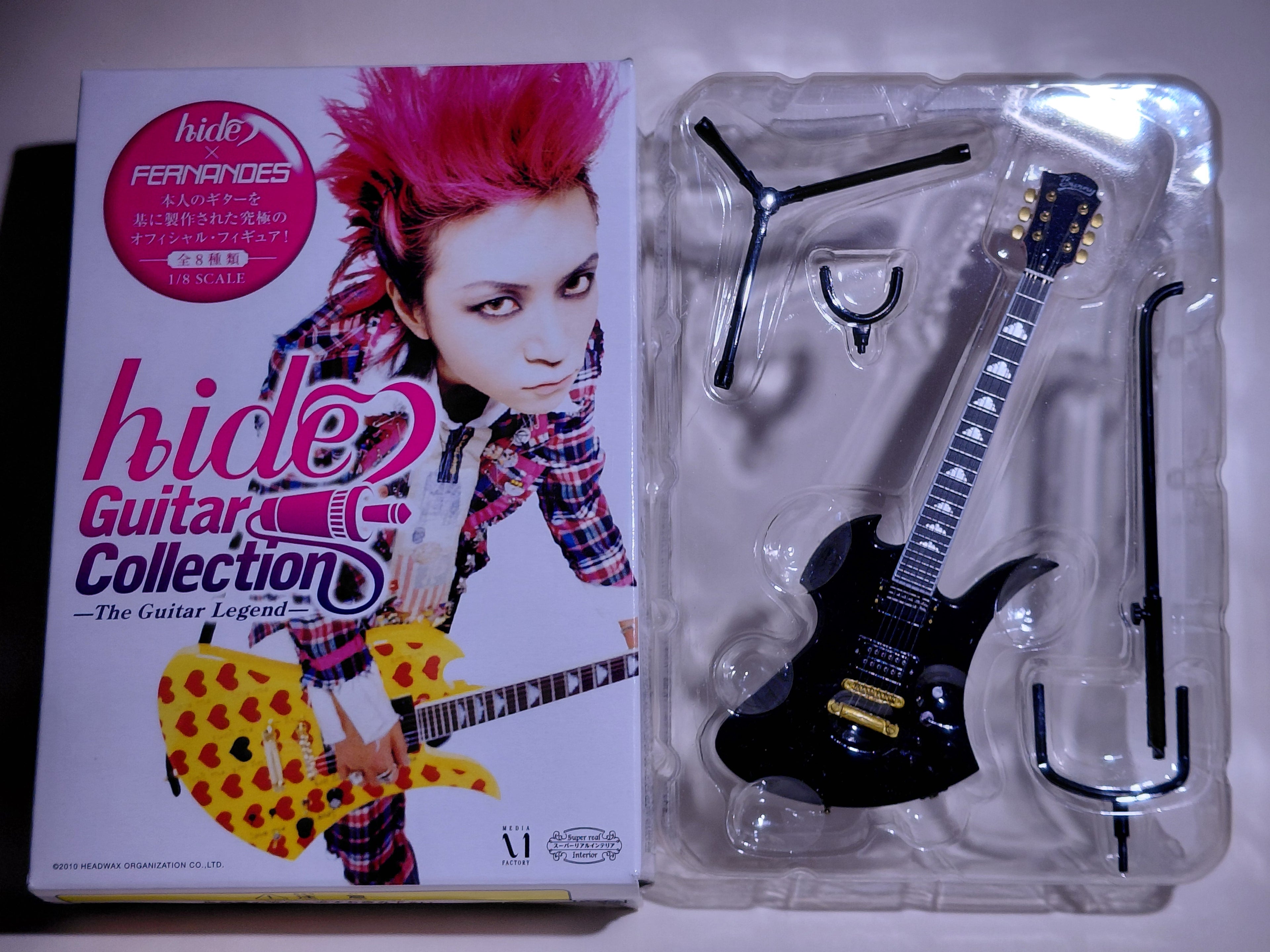 Burny MG-280X ⑦ PROTOTYPE ~hide Guitar Collection~ 1/8 Scale Official Guitar Figure ☆hide Guitar Collection ☆hide Figure FERNANDES