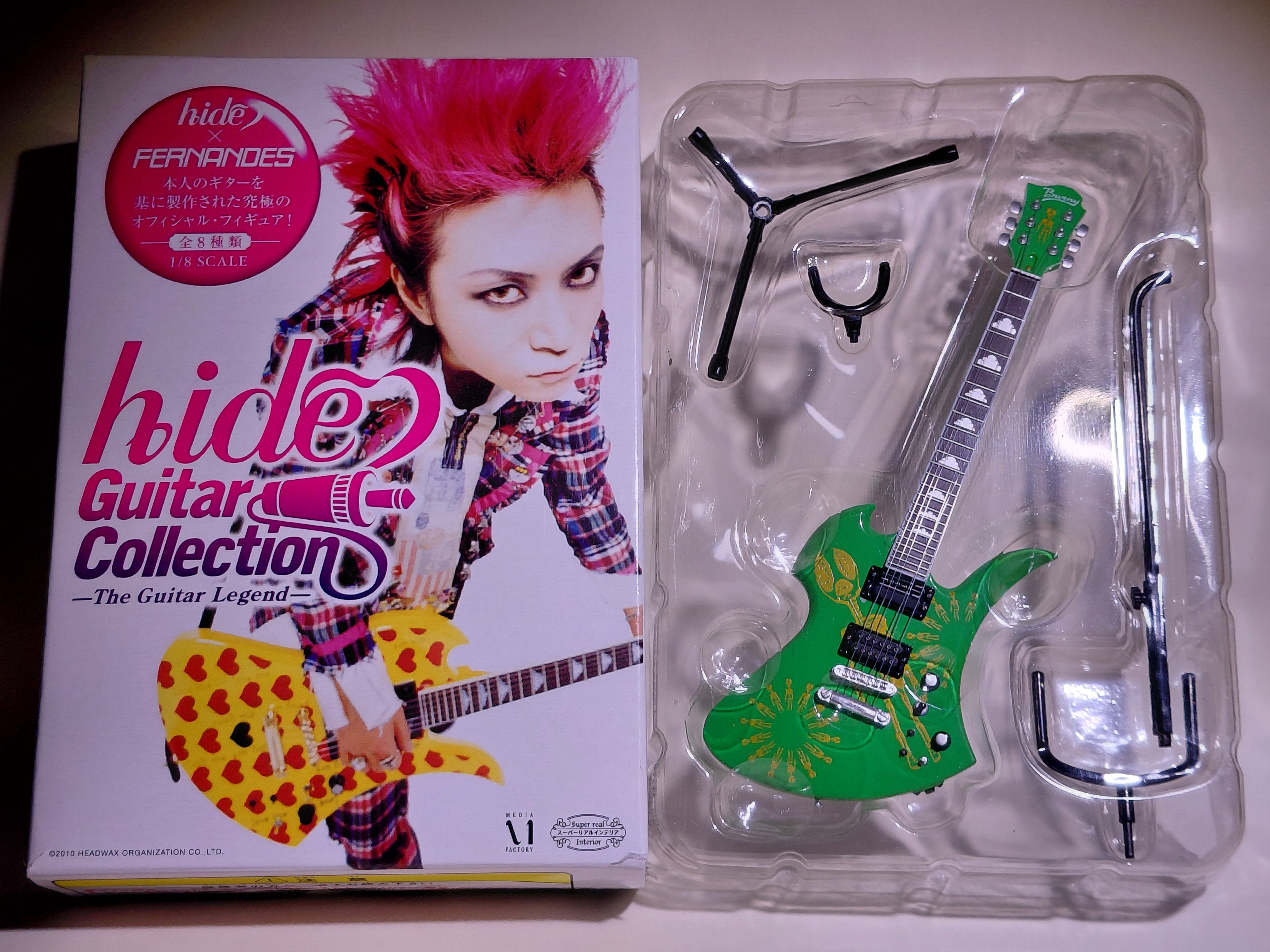 Burny MG-PS "Science"~hide Guitar Collection~ 1/8 Scale Official Guitar Figure ☆hide Guitar Collection ☆hide Figure FERNANDES (Copy) (Copy)