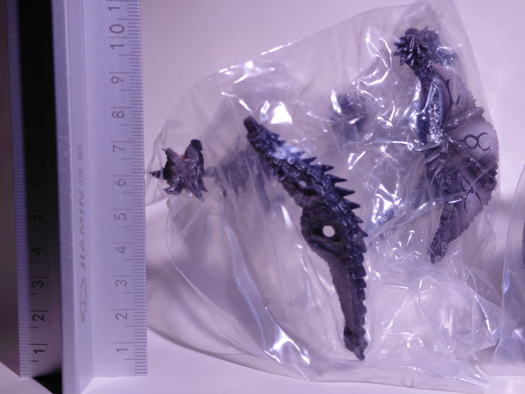 Monster Hunter Super Modeling Soul Figure Portable 2G Rare Species Subspecies Silver Rathalos Figure 2008 Bandai